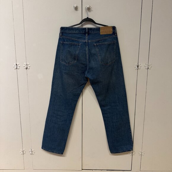 BUCK MASON Selvedge Full Saddle Jeans Mens Size 32, 13 oz Japanese Denim - Picture 2 of 5